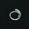 WERKSTATT MUNCHEN 925 Silver Hug Series Ring/Earrings German Highly Handcrafted WM-M1245-0 Ring (M1727)
